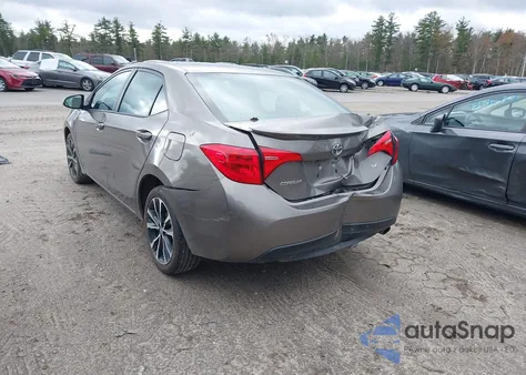 2018 Toyota Corolla Se from USA, damaged, VIN 2T1BURHE2JC100819
